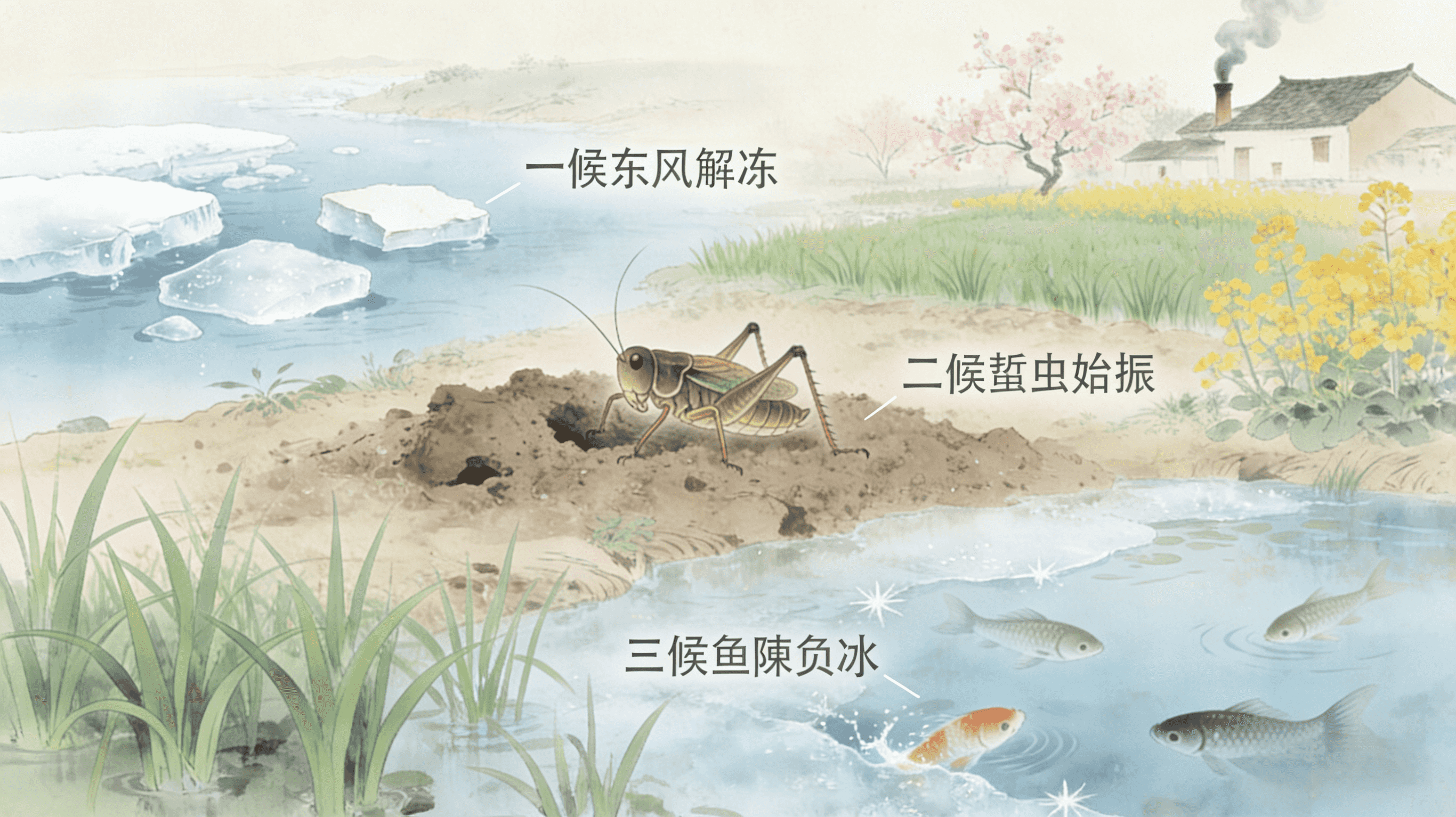 立春三候